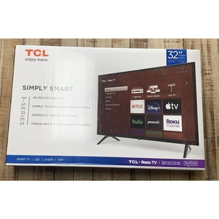 TCL 32S331 32" HD LED Smart TV - Black