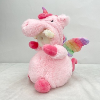 Lindo muñeco de peluche que se puede transformar en un unicornio (8)