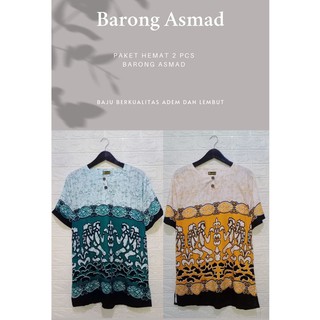 Bali camisa guardar paquete 2 piezas Barong Bali Asmad camisa hombres/mujeres (Unisex)