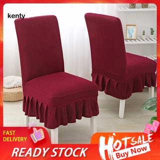 Kt_ funda cómoda para silla de Spandex, lavable para el hogar