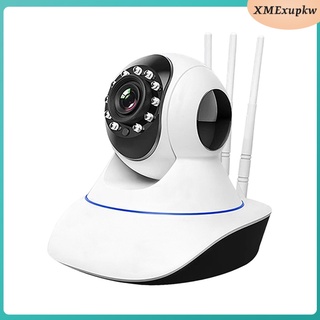 [xmexupkw] cámara de seguridad al aire libre, cámara de vigilancia wifi 1080p, cámara ip con audio bidireccional, visión nocturna, movimiento