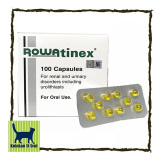 Rowatinex Ready Stock medicina para gato piedra FUS FLUTD 1 cápsulas