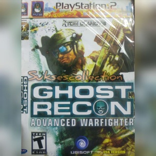 Ps2 Tom Clancy's Ghost Recon Advanced Warfighter Cassette (Cupab)