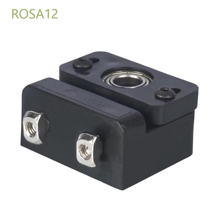 ROSA12 Actualización Bloque de plástico Accesorios de impresora 3D Tornillo de impresora 3D Bloque fijo CR - 10 Ender 3 Z - Bar Asiento del cojinete Tornillo de plomo Durable Accesorios de impresora Eje Z/Multicolor