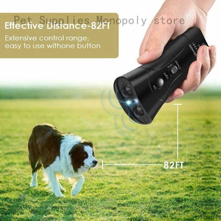 ultrasónico mascota perro entrenamiento anti-ladridos control dejar de ladrar lejos repelente dispositivo