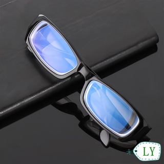 ly lentes flexibles de resina ultraligera para negocios/película azul/para hombre/mujer/miopía/portátil/cuidado de la visión -100~-600 dioptrías/nueva moda gafas de lectura/multicolor