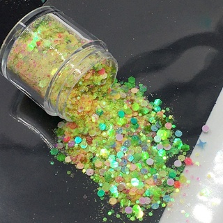 Yadal 10Ml/box Epoxy Resin Mold Sequins Fillings Sparkling Materials Glitter Powder Heart Star Mix Chunky Sequins Resin Crafts (2)