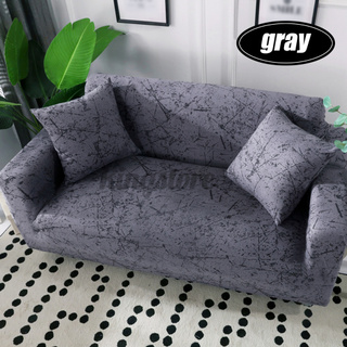 KUD Kingstore 1/2/3 asientos Spandex elástico elástico sofá sillón cubierta de sala de estar sofá protectores fundas para sofá con partículas de silicona antideslizantes Loveseat