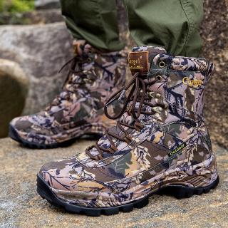 botas de combate impermeable camuflaje botas militares de los hombres botas de senderismo al aire libre botas de caza de viaje botas de camuflaje swat boot kasut tentera zapatos de entrenamiento