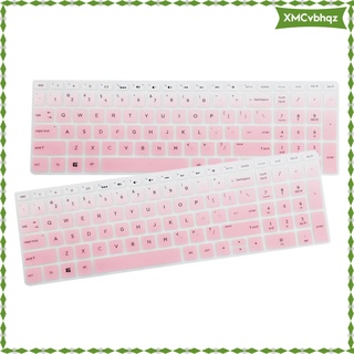 2 funda de silicona para teclado portátil HP 15.6\'\'BF, color rosa