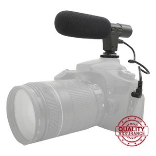 Camera Microphone MIC For Nikon Canon DSLR DV Interview Recording External E2V8