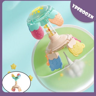 [venta caliente] deformable multifuncional juguetes de plástico de dientes masajeando sonajeros juguete masticar sacudiendo campana juguete rompecabezas bola morder