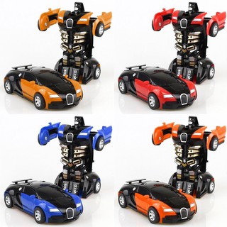 kitty Boys Robot Transformers coche niños niño fresco juguete regalo modelo transformador