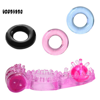 Fa macho silicona vibración pene condón manga anillo Delay eyaculación adulto juguete sexual (2)