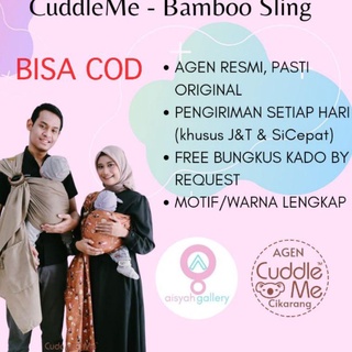 Gogo comprar CuddleMe || Ringsling sling Cuddle Me Ring sling bambú