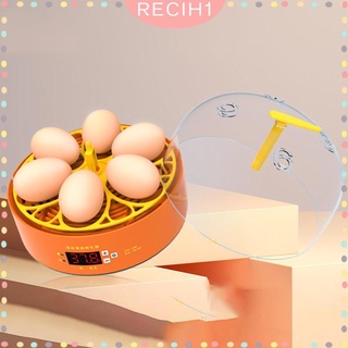 Mini Huevos Incubadora Automática Girando Pato Pájaro Lámpara LED De Doble Potencia