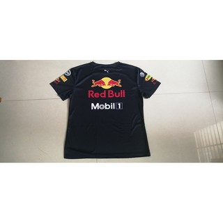 2021 Nuevo F1 Red Bull Racing Team Manga Corta Camiseta De Los Hombres Cuello Redondo Velocidad Seca (5)