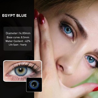 uyaai 2pcs softlens/2pcs/par lentes de contacto de colores ojos egipto seriers año toss lentes de contacto color natural lente de contacto para ojos