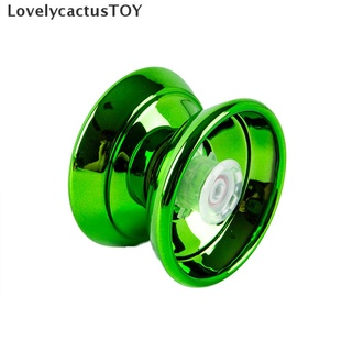 [lovelycactustoy] yoyo mágico de aleación de aluminio sensible yoyo de alta velocidad con cuerda giratoria juguetes recomendados