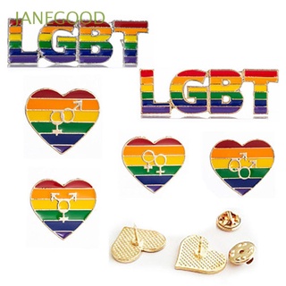 janegood ropa denim broches arco iris gay insignia broche tinplate pin accesorios de joyería hombres mujeres solapa lgbt collar pin (1)