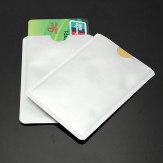 SHITIAN papel de aluminio de alta calidad Simple antidegaussing titular de la tarjeta de crédito titular de la tarjeta de visita titular de pasaporte 30pcs moda pasaporte cubierta metro tarjeta cubierta de tarjeta de débito cubierta/Multicolor (6)