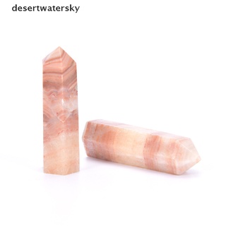 desertwatersky natural china rhodochrosite cuarzo piedra curativa hexagonal prismas obelisco varita dws