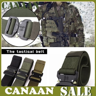 Canaán cinturón táctico militar de nailon de 4.5 cm para entrenamiento al aire libre Wargame Combat