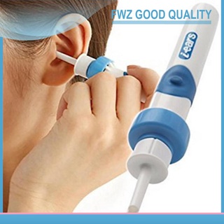 [ddopfla] Limpiador Eléctrico De Cera De Oído De Seguridad Removedor De Limpieza Sin Dolor
