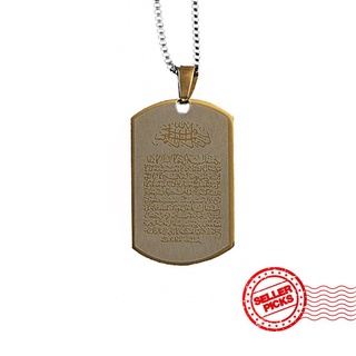 army id dog tags estilo táctico cadena militar collar hombres etiqueta titanio perro u0l2