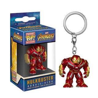 llavero figura de acción funko pop! marvel "avengers" iron man spiderman hulk thanos