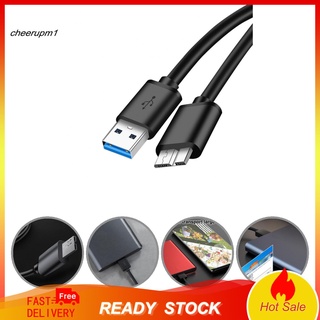 CHEER-Cable De Disco Duro USB 3.0 A Micro B (5 Gbps)