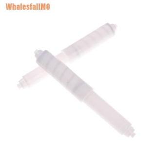 (whalesfallmo) 2 piezas de papel higiénico para baño, soporte para rollos de rodillo, herramienta de resorte