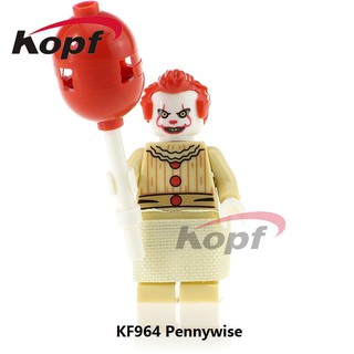 Bloques de construcción Kefeng KF964 película estadounidense &quot;Clown Back to the Soul&quot; minifigura ensamblada juguetes educativos para niños