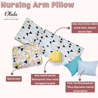 Almohada para brazo de lactancia 3 en 1 - Olidz - almohada de lactancia materna