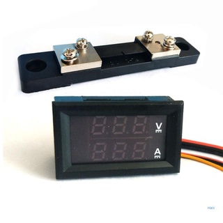 Haix DC 0-100v 50A 100A Led Digital Voltmeter Ammeter Dc Voltage Current Meter Ampere Tester DC Amp Panel Voltage Meter