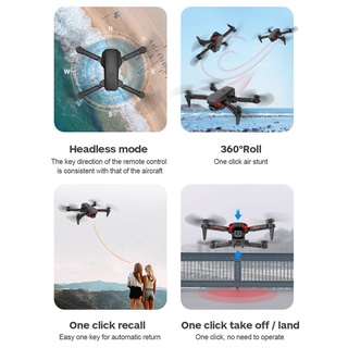 Dron K9 4k altura Alta definición Dual cámara Wifi Fpv soporte De presión De aire plegable Quadcopter dron Rc juguete para niños regalo