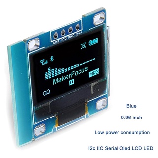 I2C OLED Display 0.96 Inch IIC Serial LCD LED ule SSD1306 128 64 for Arduino with 40 Pcs Dupont Wire (4)