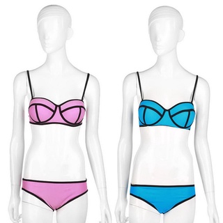 *LDY Women Bandage beach Bikini Set Push-up Padded Bra Swimsuit Suit Swimwear