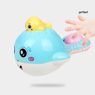go-baby bebé niños baño lindo de dibujos animados ballena spray agua ducha cabeza baño juguete (4)