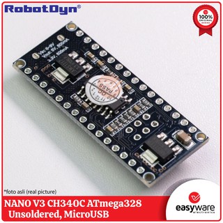 Robotdyn NANO V3 CH340C ATmega328 16MHz sin resolver original (3)