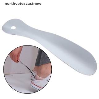 Northvotescastnew 1x Portable Durable Shoehorn Professional Stainless Steel 19cm Shoe Horn NVCN
