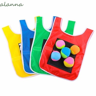 ALANNA Oxford cloth Sticky Jersey Vest Game Children Sports Toys With Sticky Ball Outdoor Sport Game Kids/Adults Outdoor Sport Toys Props Vest Vest Game Throwing Toys Game Props Vest Waistcoat/Multicolor