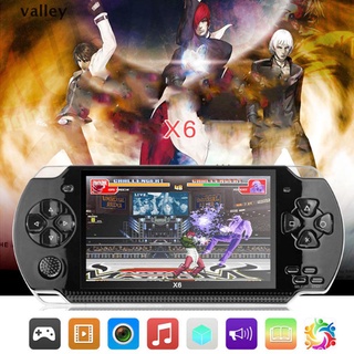 Valley X6 8G 32 Bit 4.3" PSP Portable Handheld Game Console Player 10000 Games mp4 +Cam MX