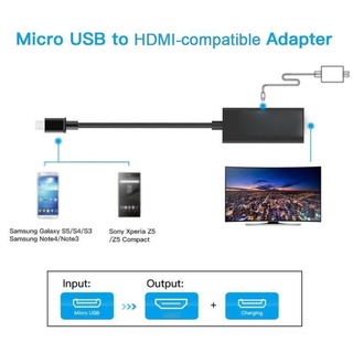 cable micro usb 2.0 a hdmi compatible hd 1080p para samsung mirco mini android usb e8z3 (7)
