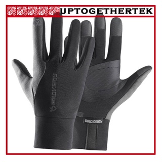 [2] guantes térmicos impermeables a prueba de viento/guantes de invierno para pantalla táctil/guantes cálidos para ciclismo/montaje/correr/deportes al aire libre para mujeres