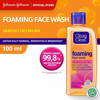 Clean & Clear espuma lavado Facial 50ml y 100ml