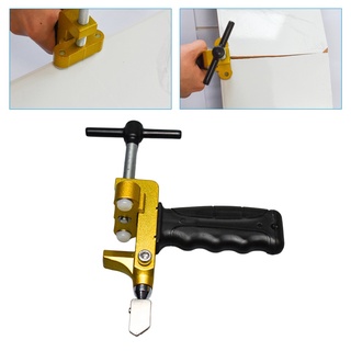 cortador de vidrio de aleación de acero, profesional herramienta de corte de vidrio de color con alimentación de aceite