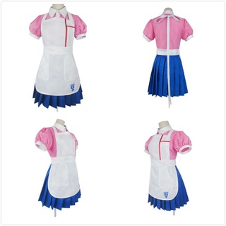 ronpa danganronpa dangan 2 cosplay disfraz falda uniforme tsumiki mikan vestido