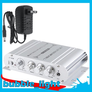 [calidad impactante] hogar portátil 3 canales hi-fi amplificador de alta potencia reproductor de audio altavoces estéreo con ajuste de volumen para el hogar