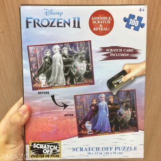 Disney Frozen 2 aventuras Scratch Off Puzzle 100 piezas